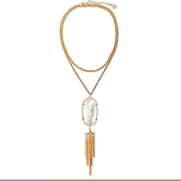 Kendra Scott Rayne Necklace in Ivory Pearl - Picture 1 of 10